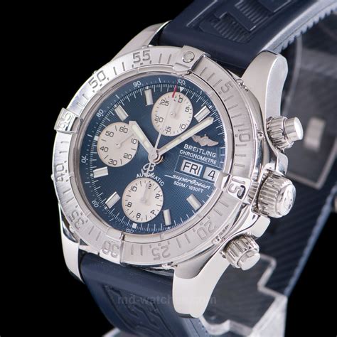 breitling superocean chrono 42 brown strap|breitling superocean price list.